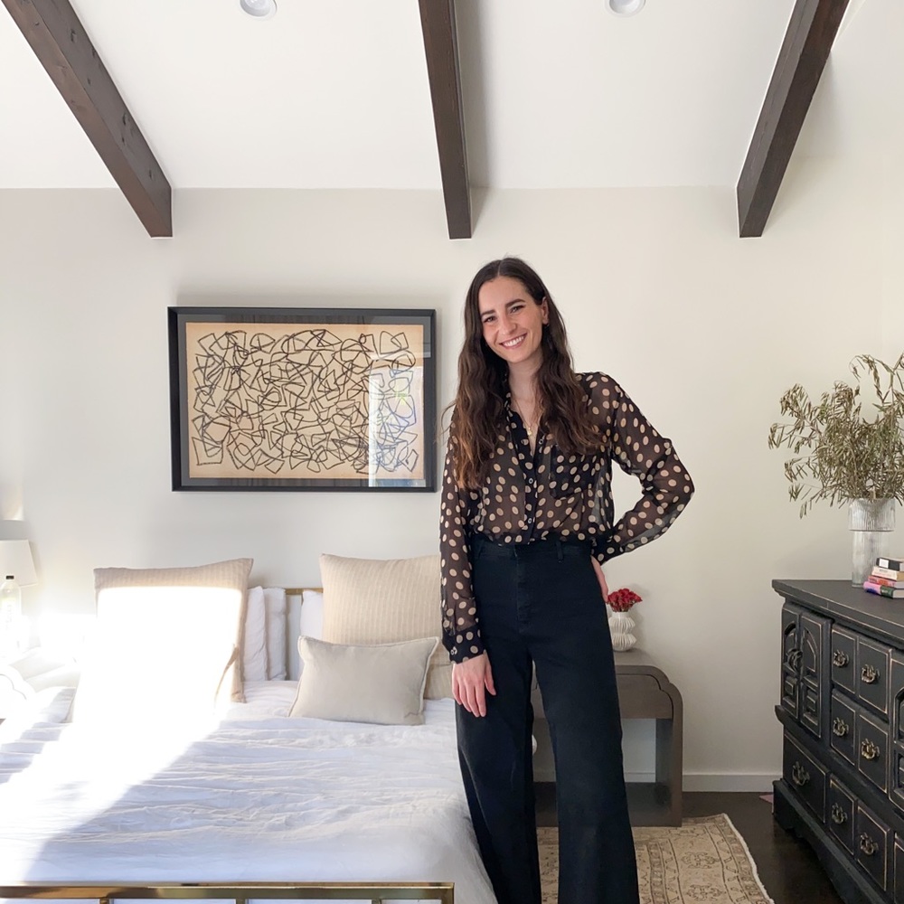 Equipment Femme Polka Dot Daddy Silk Blouse - Picture 4 of 6